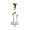 Loft Industry Modern - Gold Grape Chandelier